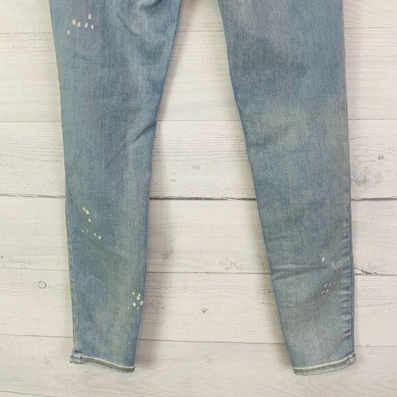 NEW Old Navy Womens Rockstar JeansSuper Skinny Fit Distressed Bleached Size 2 - Picture 10 of 12